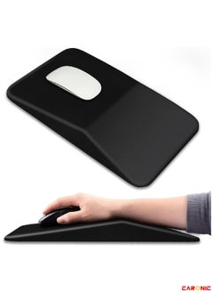 Buy Ergonomic Mouse Pad Wrist Support Pain Relief with Rest Entire Memory Foam With Non-Slip PU Base Comfortable Perfect For Office And Home in UAE