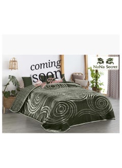 اشتري Cloud blanket, one layer, laser engraving - Spanish design - size 220*240 cm - material 85% acrylic, 15% polyester في مصر