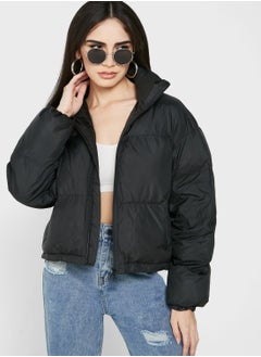 Buy Cropped Padded Jacket in UAE