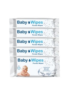 اشتري Baby Wipes Purest Baby Wipes 72pcs, Pack of 5 في الامارات