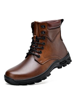 اشتري New Men's Casual Leather Boots في الامارات