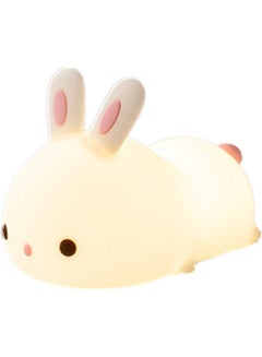 اشتري مصباح ليلي بتصميم أرنب لطيف بيج/أبيض/وردي في السعودية