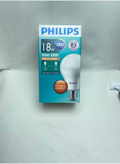 Buy 18 watt LED Bulb E27warm 3000k in Egypt