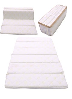 Buy Premium Foam Feel High Density Single Mattress , A soft and comfortable sponge mattress that is foldable and easy to carry with a bag. A multi-use mattress for trips, sleeping, and exercising, and for children, size (190*90*6 cm) in Saudi Arabia