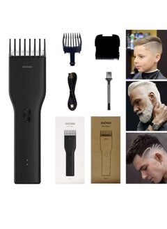 Buy Hair Clippers Professional Cordless Hair Beard Trimmer All-in-one Hair Cutting Kit Electric Barber Clippers Rechargeable Haircut Machine Men Women Baby (Black) in Saudi Arabia