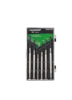 اشتري Terminator Precision Screw Driver Set 6 Pcs TTSDS 329 في الامارات