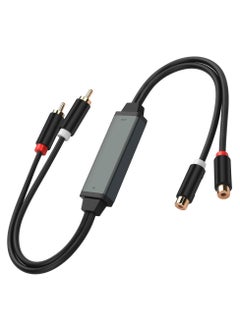 اشتري Ground Loop Noise Isolator, RCA Noise Isolator, RCA Audio Hum Eliminator Ground Loop Noise Isolator, Uses Jack Audio Cable to Eliminate Hum Noise from Car Audio System/Home Stereo في السعودية