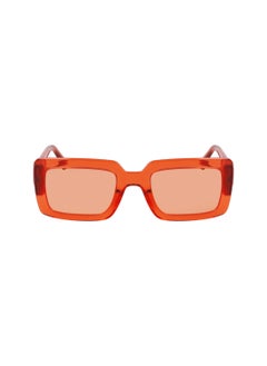 Buy Women's UV Protection Rectangular Shape  Sunglasses LO743S-842-5323 - Lens Size: 53 - Orange in UAE