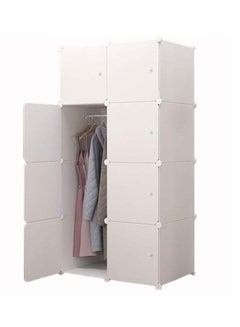 Buy Portable Wardrobe Modular Cabinet Ideal Storage Organizer Cube  for Clothes Books Toys Towels in Saudi Arabia