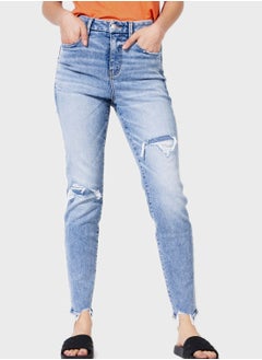 Buy Ripped Jeggings in UAE