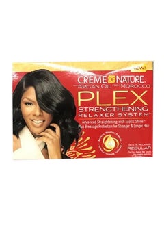 Buy Creme Of Nature Argan Plex Relaxer System Regular in UAE