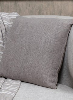 Buy Lana Filled Cushion, Dark Linen – 40x40 cm in UAE