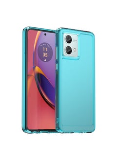 Buy Shockproof Protection Phone Case for Motorola MOTO G84 5G Blue in Saudi Arabia