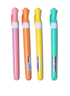 Buy A set of 4 phosphorescent highlighter pens in different colours in Egypt