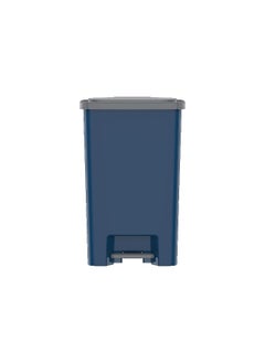 Buy Step-On Waste Bin With Pedal  Pearl Blue  44 Liters  IFHHLA340PB in Saudi Arabia