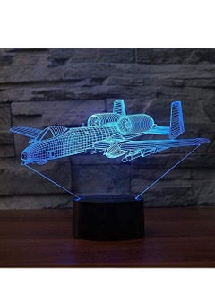 Buy LED Bluetooth Everywhere Multicolor Night Light 3D LED Illusion Lamp Airplane ModeLED Portable Vacation Camping Lamps Christmas and Birthday Gifts for Boys and Children in UAE