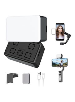 اشتري Portable LED Camera Lights, Mini Rechargeable 900mAh Fill Light, Dimmable Selfie Photography Lighting for Camera Tripod Phone في الامارات