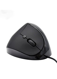 اشتري New 6D Ergonomic Vertical Wrist Guard Optoelectronic Notebook Wired Vertical Mouse في الامارات