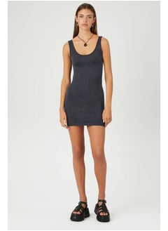 Buy Seamless Rib-Knit Bodycon Mini Dress in Egypt