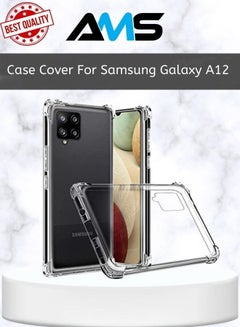 Buy Protective Case Cover For Samsung Galaxy A12 in Saudi Arabia