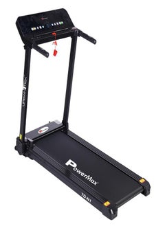 Buy PowerMax Fitness UrbanTrek™ TD-N1 (4HP Peak) Treadmill for Home,Cardio Traning, with 12 Pre-Set Workout,Compact Vertical Foldable, Max Speed 12km/hr, Max User Weight 90kg, in UAE