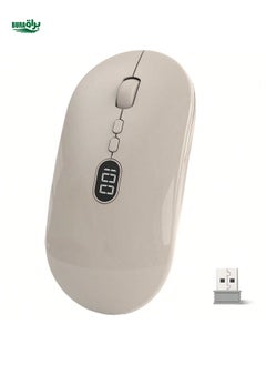 Buy ATTACK SHARK ATTACK SHARK * MAGIC-REFINER 2.4G Wireless USB Computer Mouse, Rechargeable Slim Portable Quiet Click Notebook Laptop Mouse, 1600 DPI For Windows/PC/Laptop in UAE