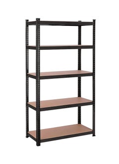 Buy 5 Shelf Metal Body Rack Storage Organizer 86 X 36 X 183 cm (5 Shelf) (Black) in Saudi Arabia