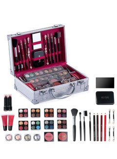 Buy ORiTi Makeup kit for women Full kit, Professional Make up Gift Set Portable Makeup Palette With Aluminum Handle Eyeshadow, Foundation, Lip Gloss, Eyeliner,Face Powder, Blush, Make up Brush in UAE