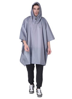 اشتري Rain Poncho Gnl Globo Grey M في الامارات