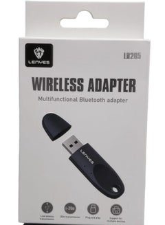 Buy USB Bluetooth Adapter Multifunctional Wireless Adapter Supports Multiple Devices With 20m Transmission Range in Saudi Arabia