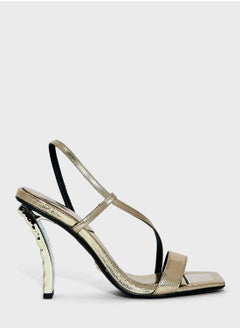 اشتري Vermeil Ankle Strap High Heel Sandals في الامارات