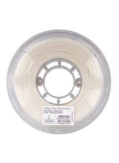 Buy 1.75mm Glass Fiber Filled 3D Printer Filament White in UAE