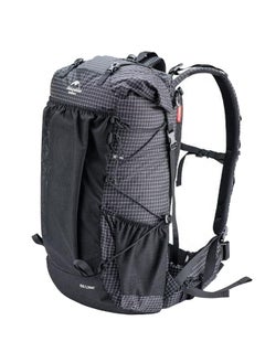 Buy Rock 60L+5L Hiking Backpack 60L+5L Dyneema Fabric Black in Saudi Arabia