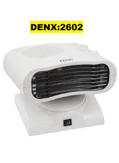 Buy 2000W Fan Heater with 3 Temperature Levels Cool, Warm and Hot Fan DX2602 in Saudi Arabia