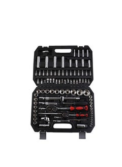 Buy Tools Set with Carry Case -94 Piece Drive Socket Ratchet Wrench Set - Comprehensive, Durable, and Versatile Tool Kit for DIY, Automotive, and Professional Use | Mechanics Repairing Maintenance in Saudi Arabia