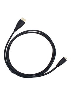 اشتري Micro HDMI To HDMI Male Adapter Converter Cable For Droid HTC 4G K1F1 في الامارات