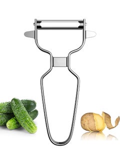 Buy Stainless Steel Peeler For Vegetables And Fruits Vegetable Peeler Potato peelers Easy To Peel And Clean Premium Stainless Steel Peelers For Kitchen For Veggie Carrot Fruit in Saudi Arabia