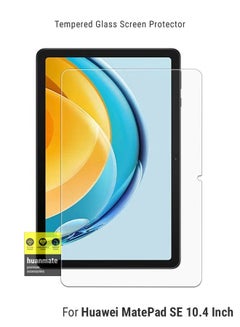 Buy Tempered Glass Screen Protector For Huawei MatePad SE 10.4 Inch Clear in Saudi Arabia