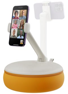 Buy SAIJI Pillow Phone Stand - Orange, Universal Adjustable Swivel Stand, 360 Soft Pillow Mobile Phone Holder in Saudi Arabia