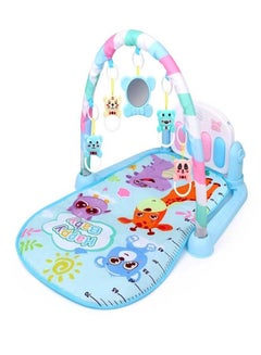 Buy 3 in 1 Baby Musical Pedal Piano Lullaby Gym Crawling Activity Rug Toy in UAE