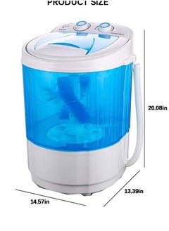 Buy Shoe Washing Machine Small Household, Portable Lazy Washing Machine, 360° Cleaning, 10 Minutes Fast Cleaning, Safe Material Does Not Hurt Shoes Blue/White in UAE