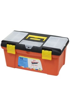 Buy Tool Storage Box, Plastic, Suitable for Carrying and Storing Hand Tools, Light Weight, 18 Inches in Saudi Arabia
