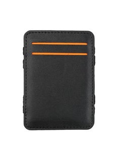 Buy Leather ID Credit Bank Card Holder Zipper Slim Wallet Fashion Small Coin Purse Money Clip Case Cardholder Cover in Saudi Arabia