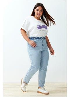 اشتري Plus Size Jeans - Blue في مصر