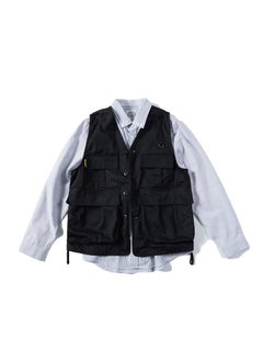 اشتري Japanese Retro Vest Casual Multi-Pocket AutumnThe most Era-M02 vest# Black The most Era-M02 vest# Black في الامارات