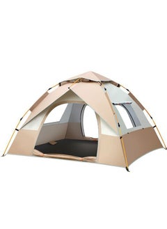 Buy Pop-Up Tent,Family Camping Tent,Two-Person Automatic Tent,2 Doors and 2 Windows Waterproof and Breathable,Easy to Install and Store,Suitable for Camping/Hiking/Mountaineering(200*150*125cm) in Saudi Arabia