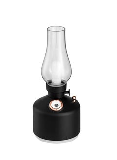 Buy Vintage Portable Ultrasonic Diffuser Cool Mist Air  Mini Lamp Humidifier Black in UAE