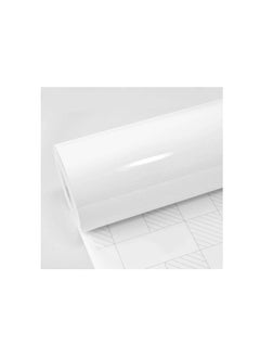 Buy Glossy White Vinyl Roll Suitable For Kitchen, Marble Kitchen, Cupboard, Table, Office Appliances And Also For Multi-Purpose Car Size (Length2M )Width 60Cm in Egypt