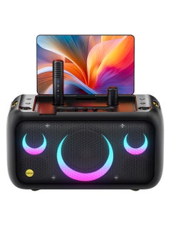 Buy Karaoke Machine for Adults with Lyrics Display Built-in 13.3" Screen 64GB Karaoke Tablet Truly All in One Karaoke Machine with 2 Wireless Microphone (Hidden & Self Charging) 800W Bluetooth Speaker for Party TV in Saudi Arabia