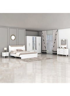 اشتري Hercules 5-Piece King Bedroom Set 221.6 x 110 x 189 cm في السعودية